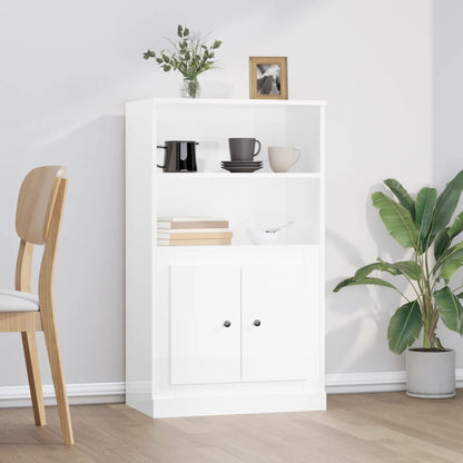 Skříň Highboard Šedá Sonoma 60 X 35,5 X 103,5 Kompozitní Dřevo