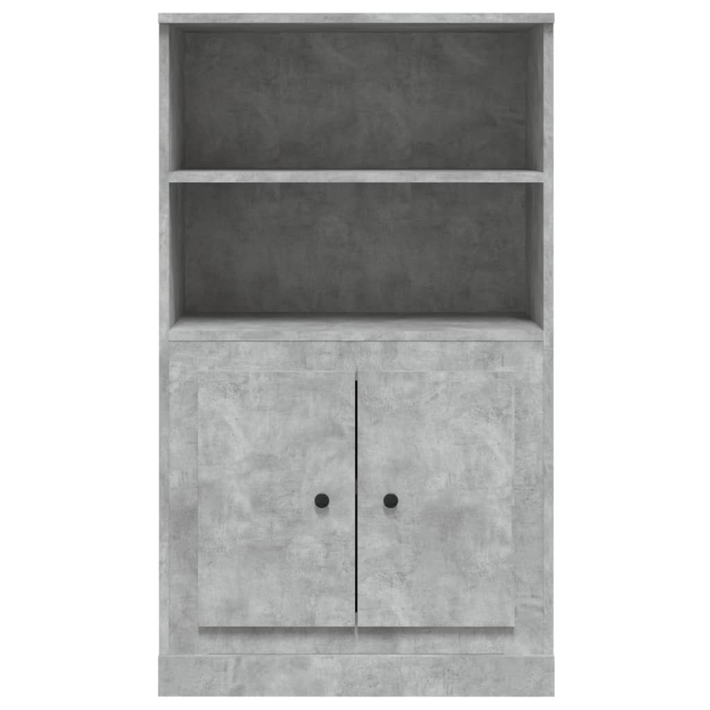 Skříň Highboard Betonově Šedá 60X35,5X103,5 Cm Kompozitní Dřevo
