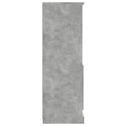Skříň Highboard Betonově Šedá 60X35,5X103,5 Cm Kompozitní Dřevo