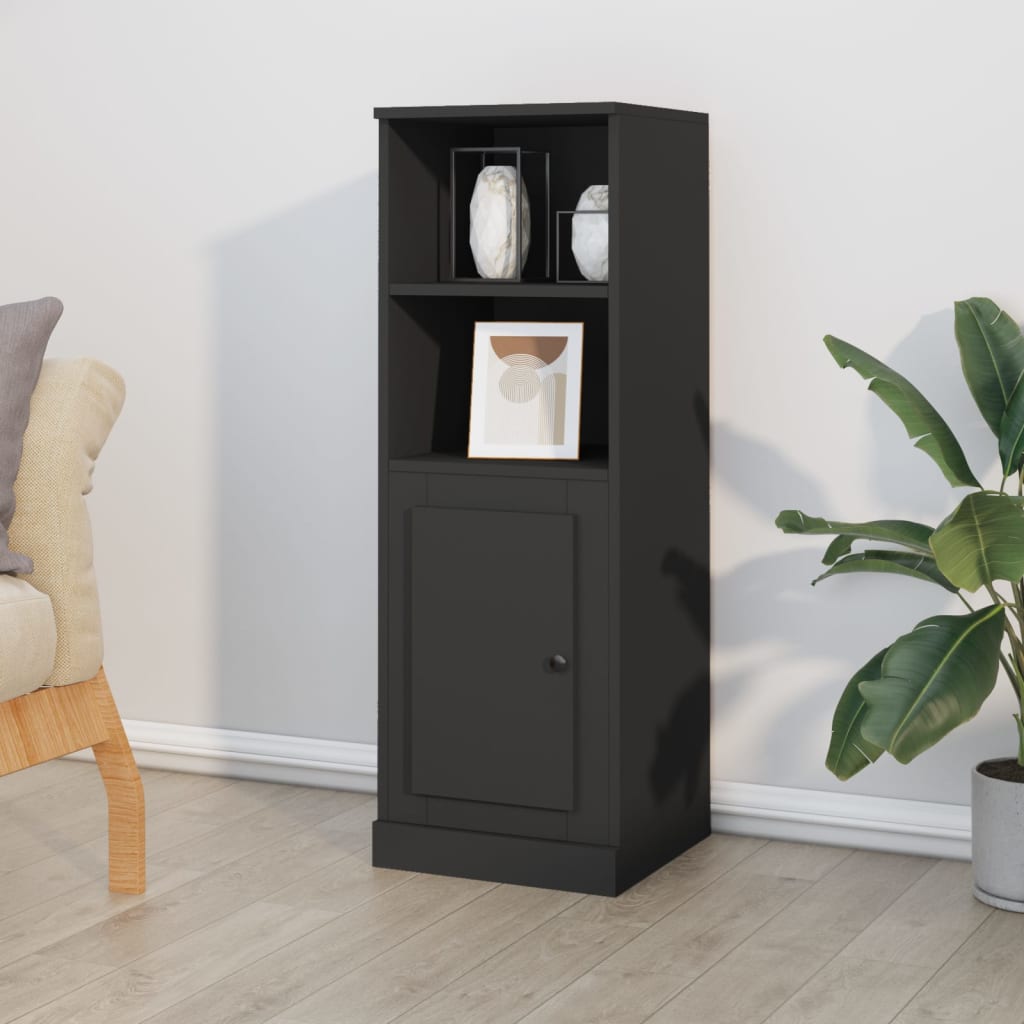 Skříň Highboard Betonově Šedá 36X35,5X103,5 Kompozitní Dřevo