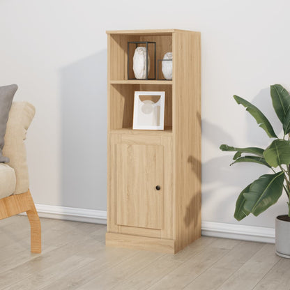 Skříň Highboard Betonově Šedá 36X35,5X103,5 Kompozitní Dřevo