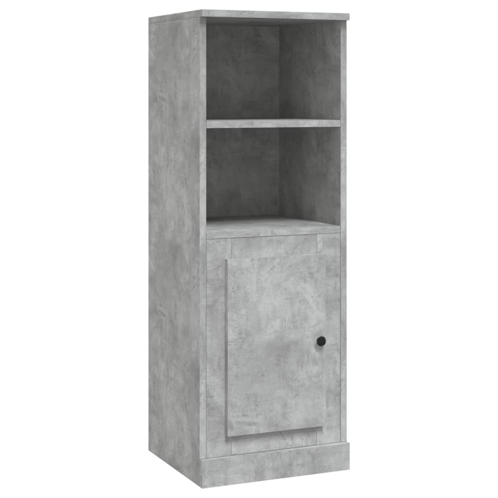 Skříň Highboard Betonově Šedá 36X35,5X103,5 Kompozitní Dřevo