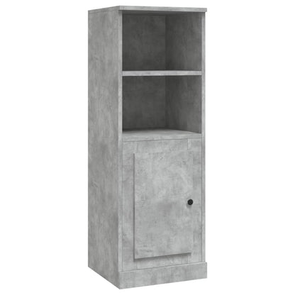 Skříň Highboard Betonově Šedá 36X35,5X103,5 Kompozitní Dřevo