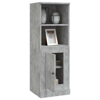 Skříň Highboard Betonově Šedá 36X35,5X103,5 Kompozitní Dřevo