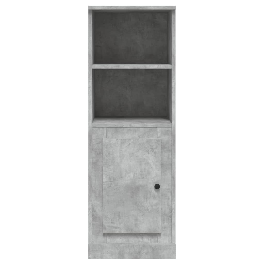 Skříň Highboard Betonově Šedá 36X35,5X103,5 Kompozitní Dřevo