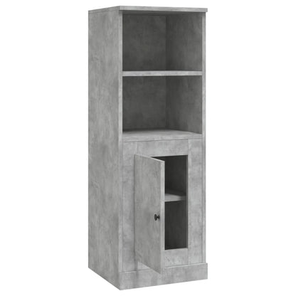 Skříň Highboard Betonově Šedá 36X35,5X103,5 Kompozitní Dřevo
