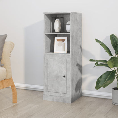 Skříň Highboard Betonově Šedá 36X35,5X103,5 Kompozitní Dřevo