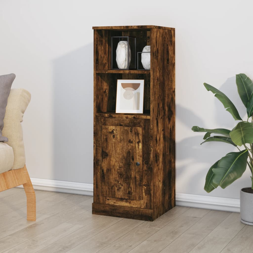 Skříň Highboard Betonově Šedá 36X35,5X103,5 Kompozitní Dřevo