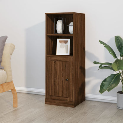 Skříň Highboard Betonově Šedá 36X35,5X103,5 Kompozitní Dřevo