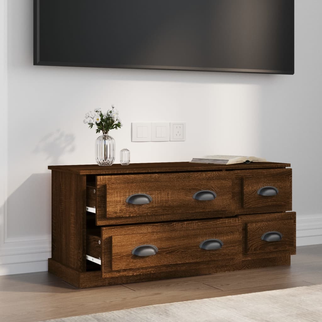 Tv Skříňka 100 X 35,5 X 45 Cm Kompozitní Dřevo