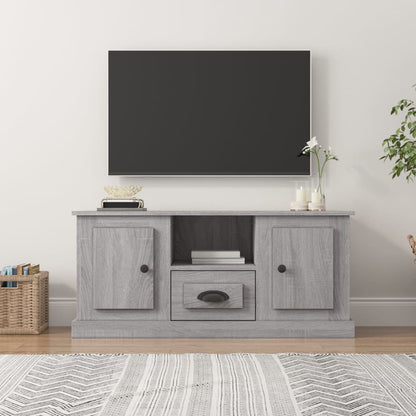 Tv Skříňka Bílá Vysoký Lesk 100 X 35,5 X 45 Cm Kompozitní Dřevo