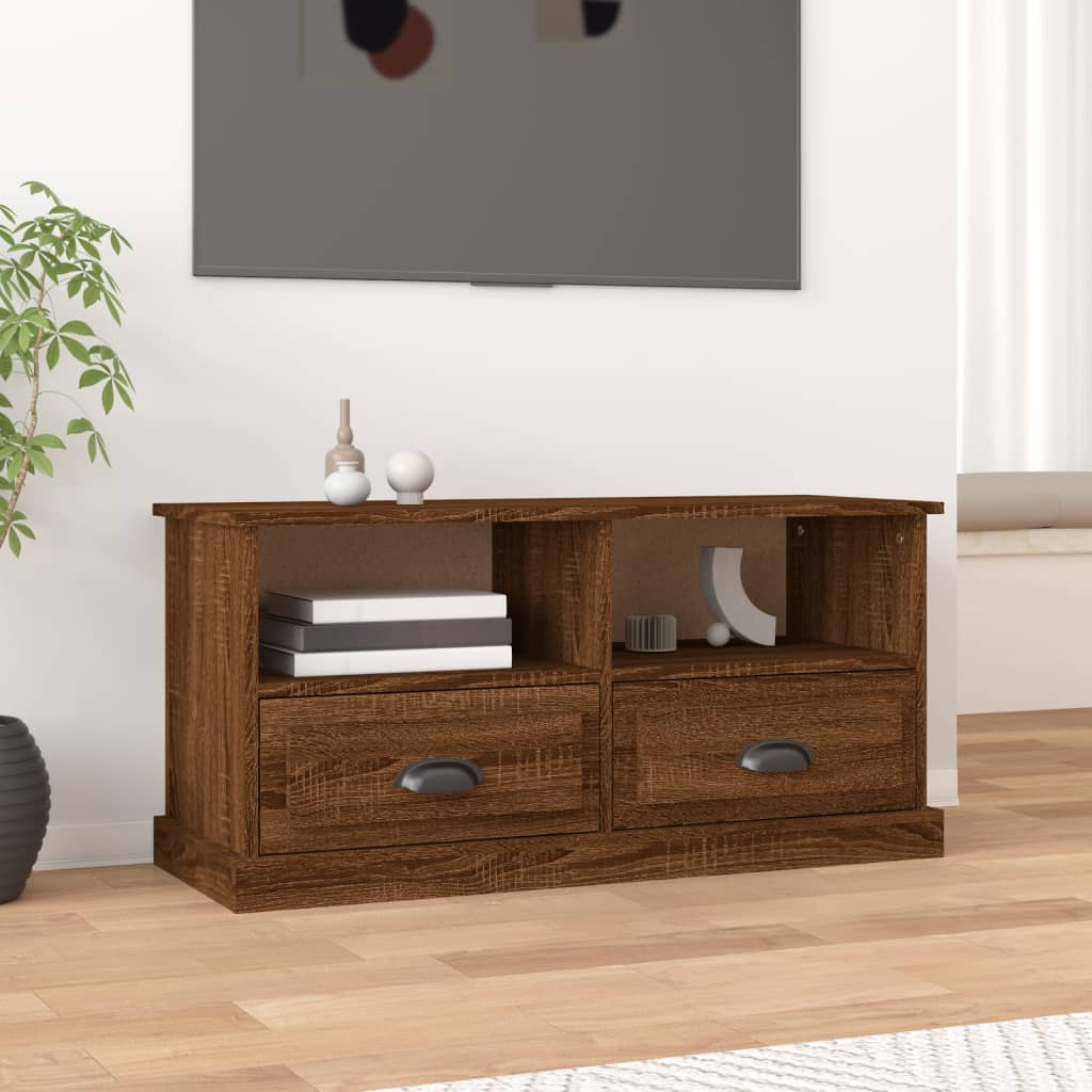 Tv Skříňka 93 X 35,5 X 45 Cm Kompozitní Dřevo