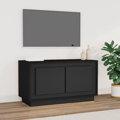 Tv Skříňka Betonově Šedá 80 X 35 X 45 Cm Kompozitní Dřevo