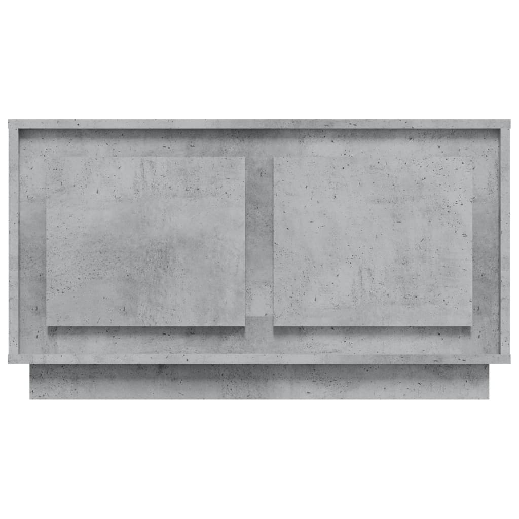 Tv Skříňka Betonově Šedá 80 X 35 X 45 Cm Kompozitní Dřevo