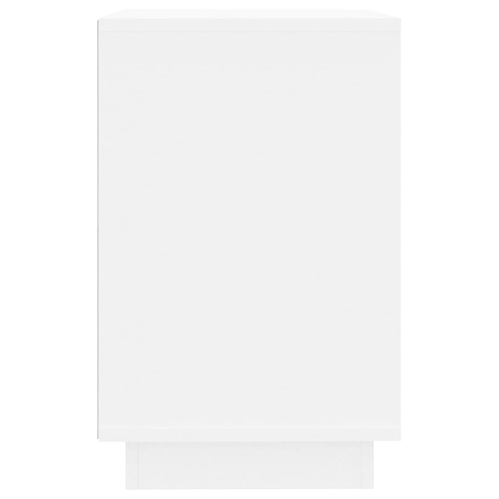 Příborník Bílý 102 X 35 X 55 Cm Kompozitní Dřevo