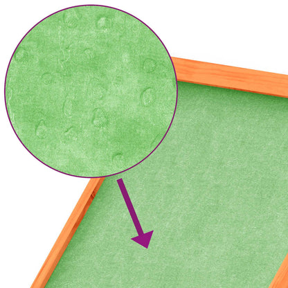 Kurník Hnědý 204 X 50 X 84 Cm Masivní Borové Dřevo