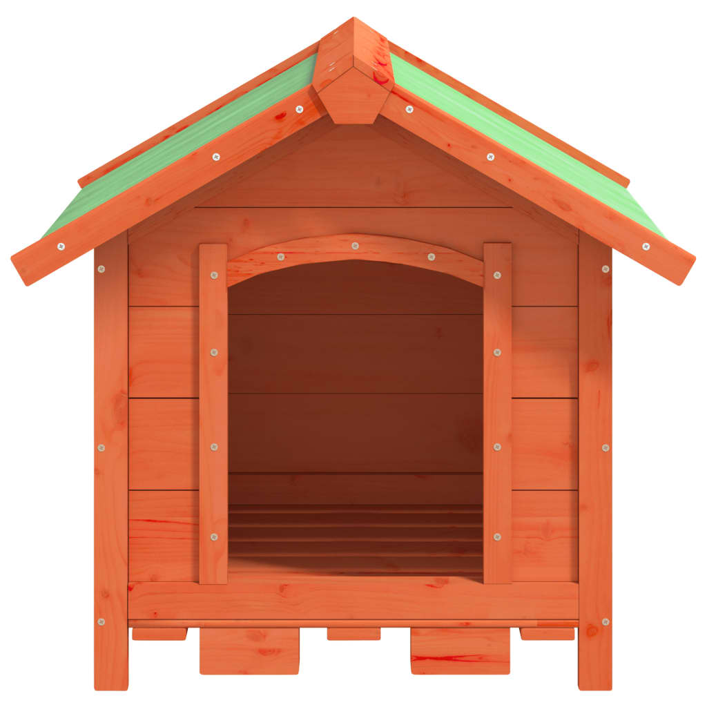 Psí Bouda 65 X 65 X 61,5 Cm Masivní Borové Dřevo