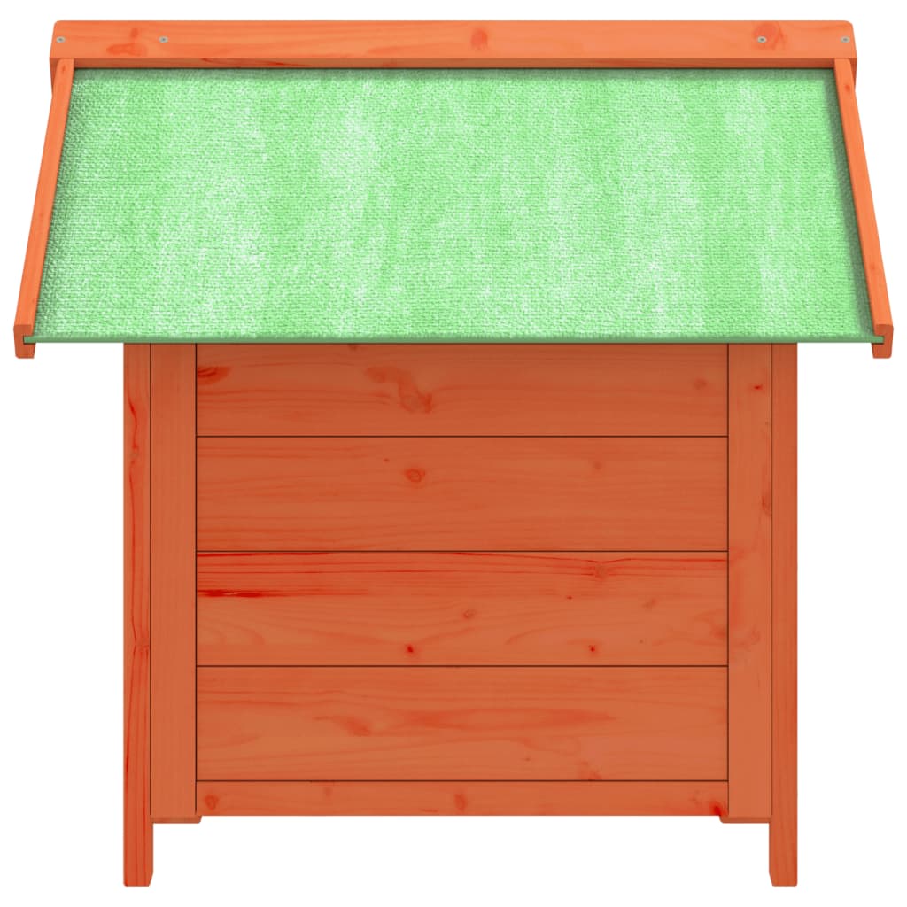 Psí Bouda 65 X 65 X 61,5 Cm Masivní Borové Dřevo