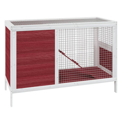 Králíkárna Moka 103 X 44 X 69,5 Cm Masivní Borové Dřevo