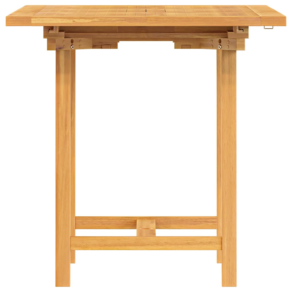 Rozkládací Zahradní Stůl 110–160X80X75 Cm Masivní Teakové Dřevo