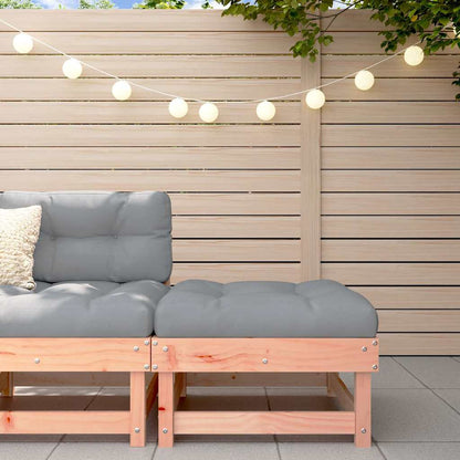 Zahradní S Poduškou Bílá Masivní Borové Dřevo