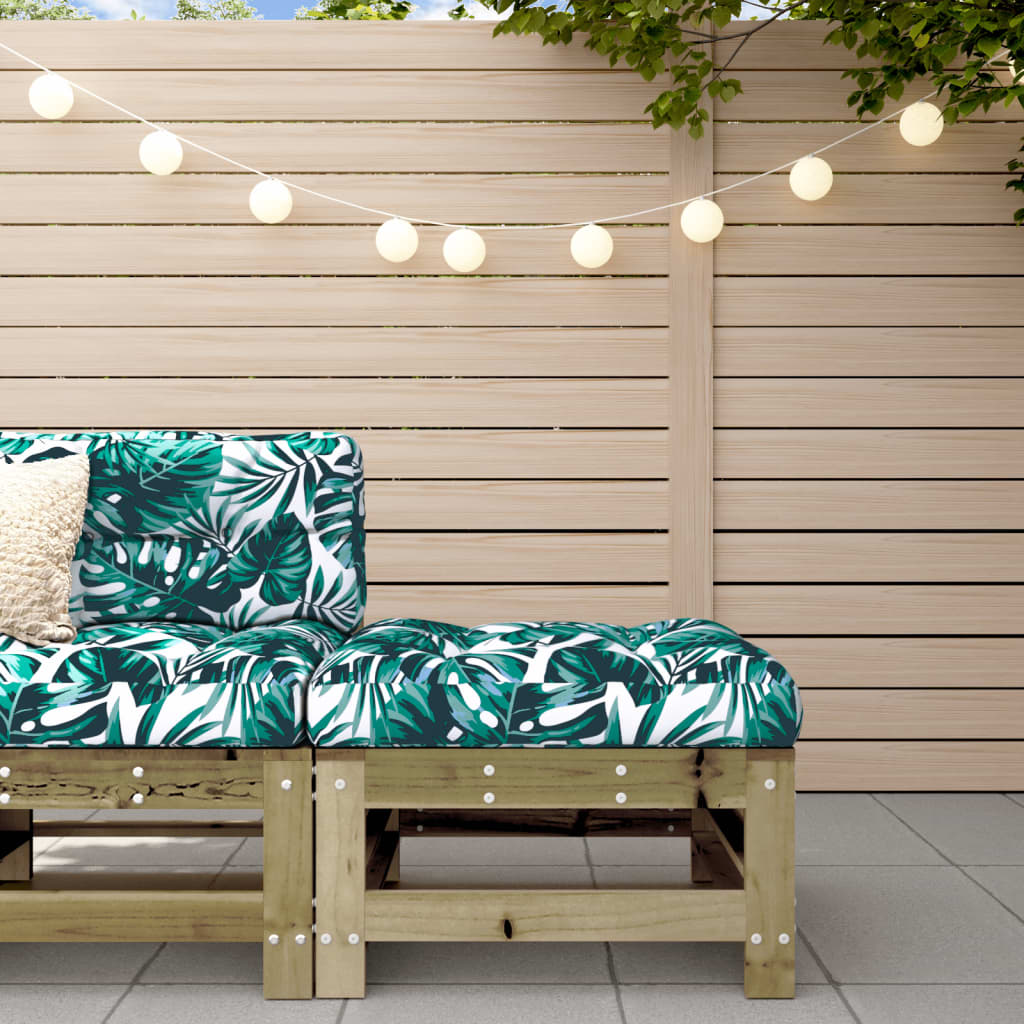 Zahradní S Poduškou Masivní Borové Dřevo