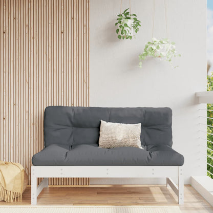 Bílá 120 X 80 Cm Masivní Borové Dřevo