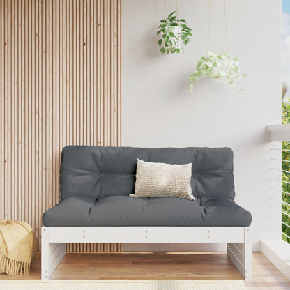 Bílá 120 X 80 Cm Masivní Borové Dřevo