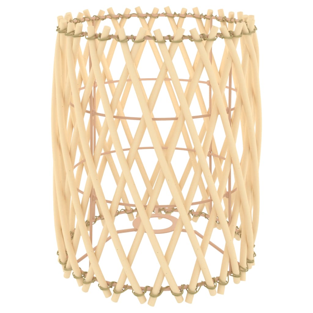 Stínidlo Lampy Ø 23 X 28 Cm Proutí Přírodní