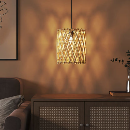 Stínidlo Lampy Ø 23 X 28 Cm Proutí Přírodní