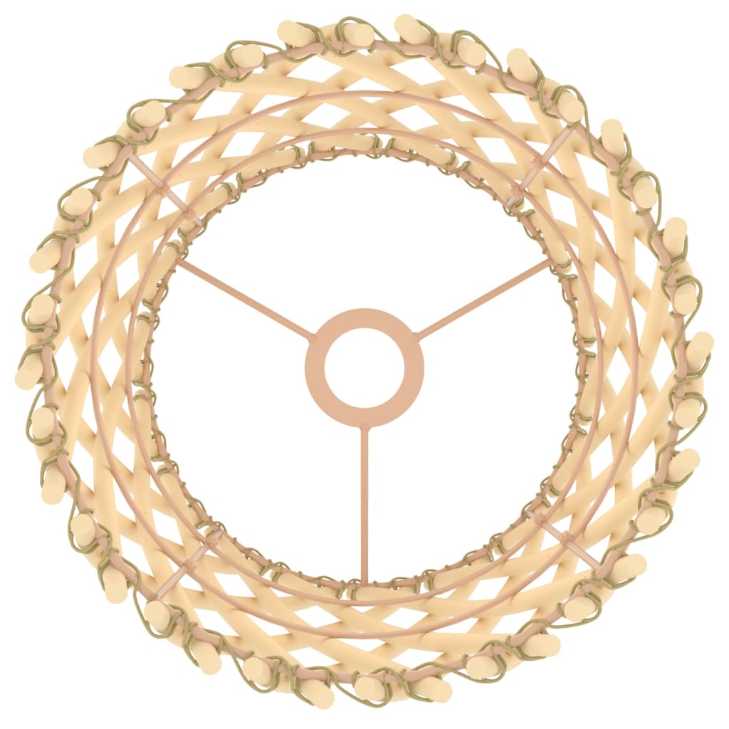 Stínidlo Lampy Ø 23 X 28 Cm Proutí Přírodní