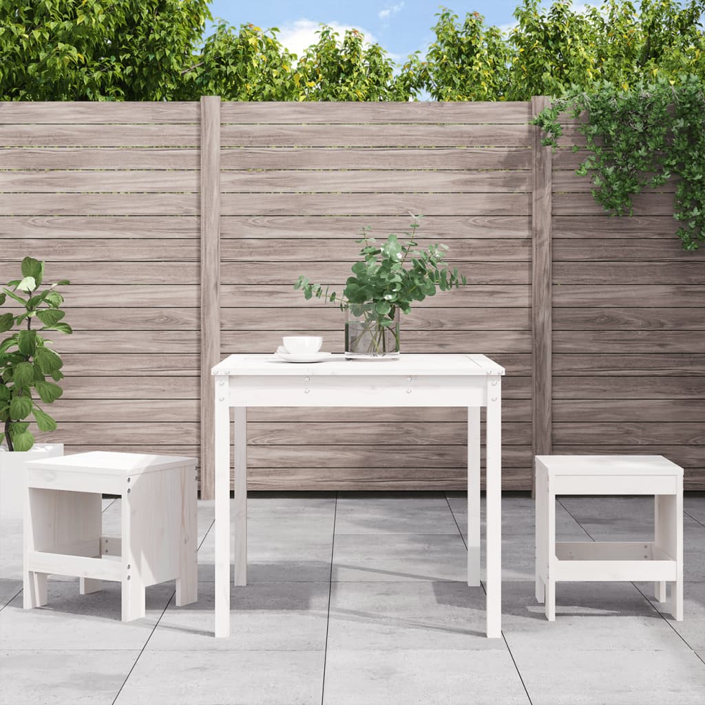 3Dílný Zahradní Bistro Set Masivní Dřevo Douglasky