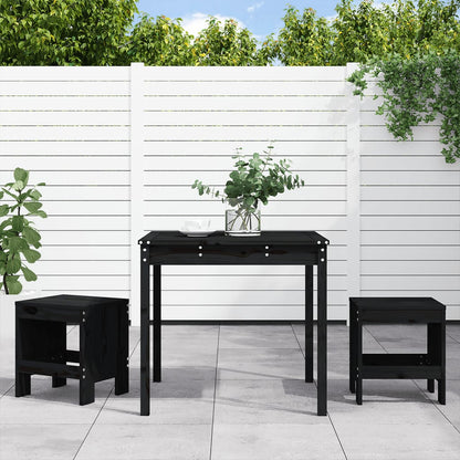 3Dílný Zahradní Bistro Set Masivní Dřevo Douglasky