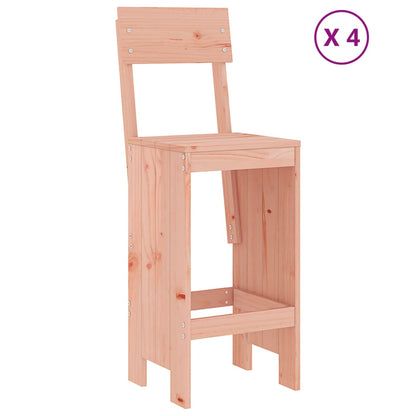 5Dílný Zahradní Barový Set Masivní Dřevo Douglasky
