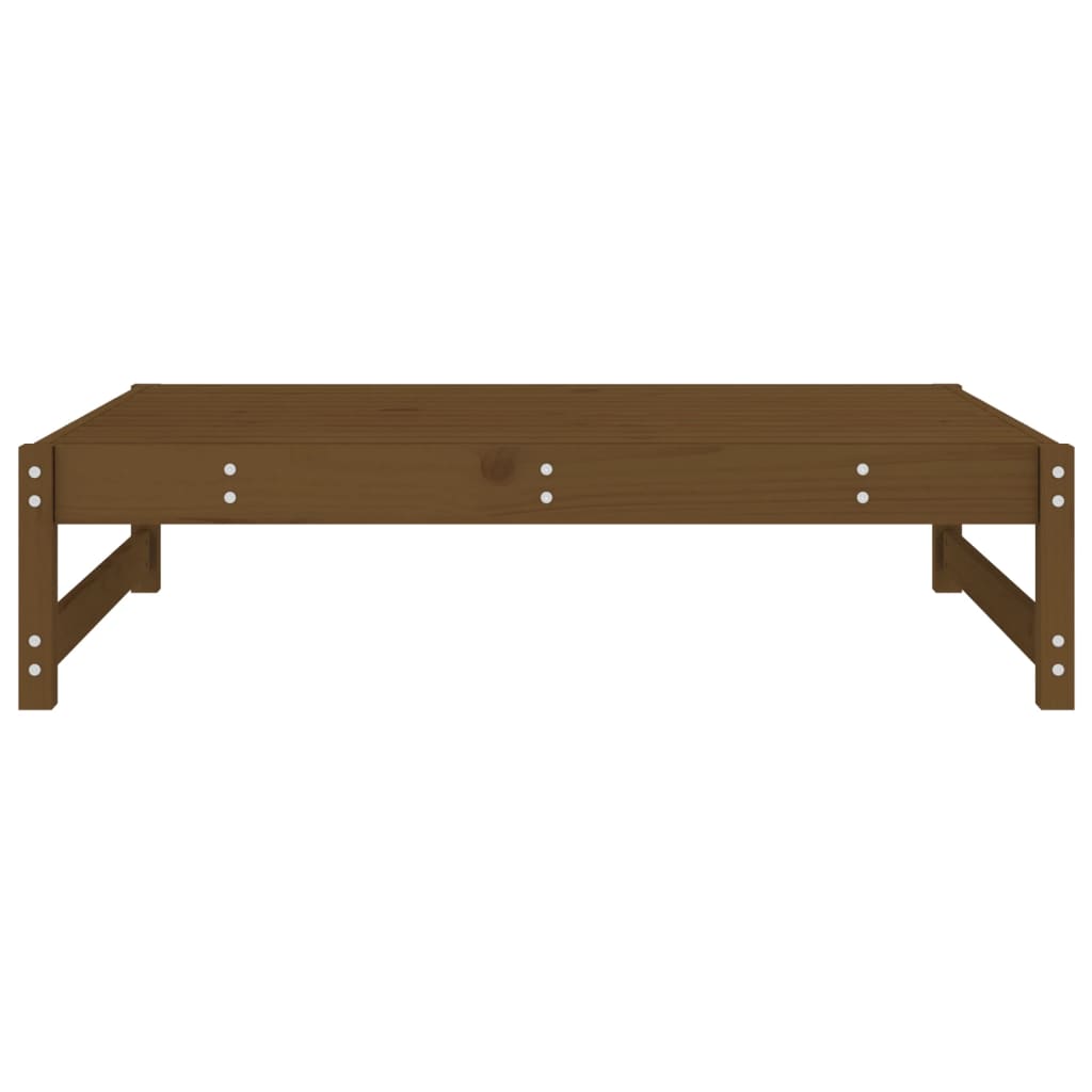 Zahradní Medově Hnědá 120 X 80 Cm Masivní Borové Dřevo