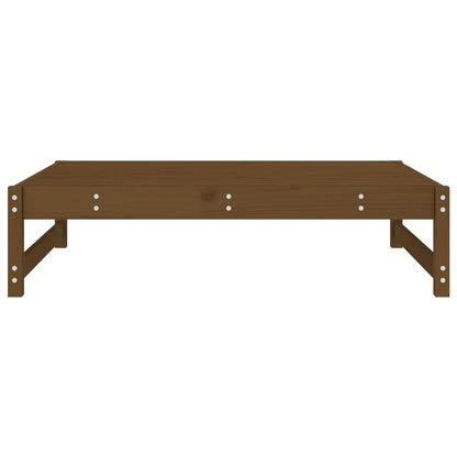 Zahradní Medově Hnědá 120 X 80 Cm Masivní Borové Dřevo