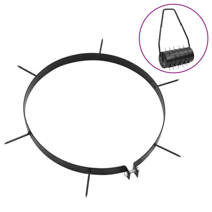 Svorky Na Provzdušňovač Trávníku 5 Ks S Hroty Ø 30 Cm Železo Přírodní