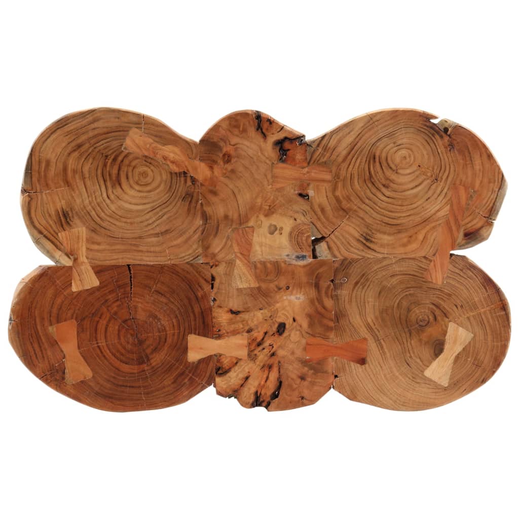 Barový Stůl Ze Špalku 90 X 54 X 105 Cm Masivní Akáciové Dřevo