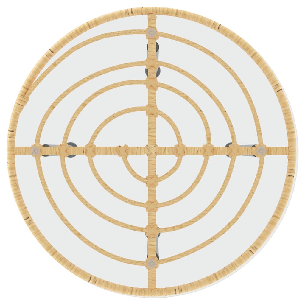 3Dílný Zahradní Jídelní Set Polyratan