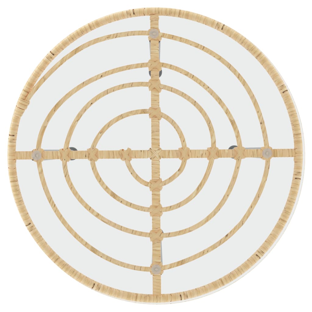 3Dílný Zahradní Jídelní Set Polyratan