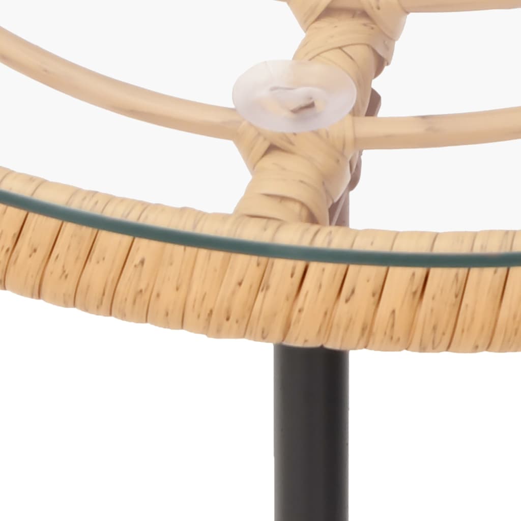 3Dílný Zahradní Jídelní Set Polyratan