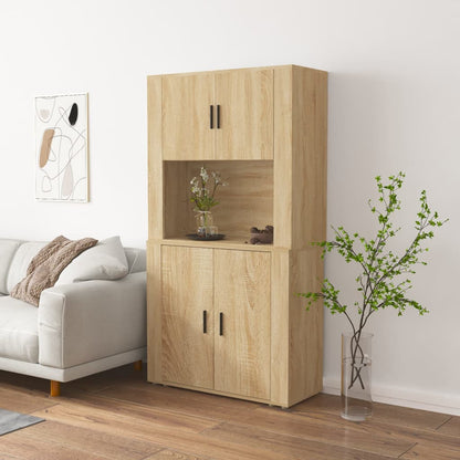 Skříň Highboard Kompozitní Dřevo