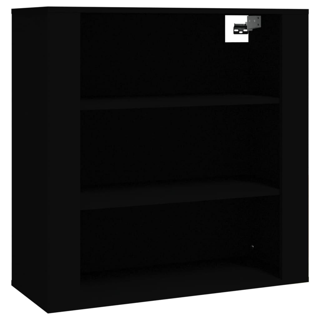 Skříň Highboard Černá Kompozitní Dřevo