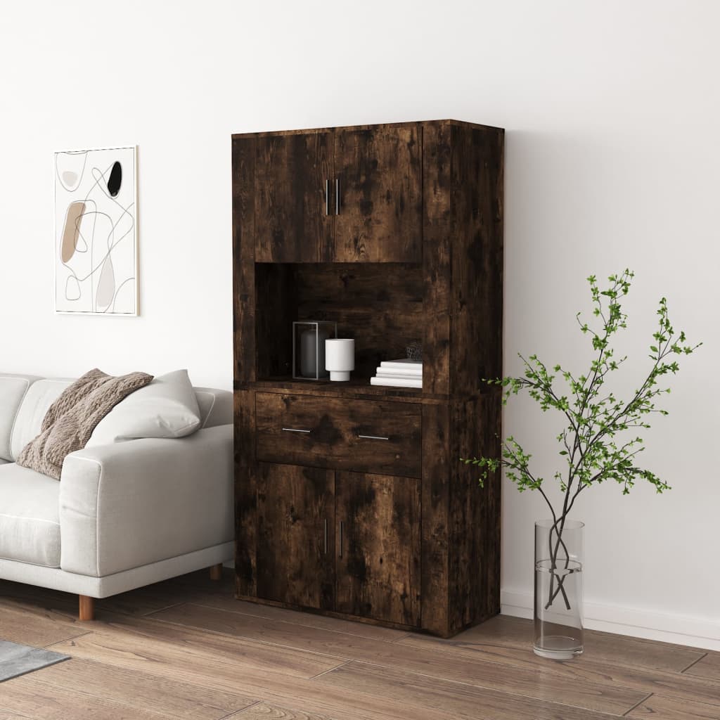 Skříň Highboard Kompozitní Dřevo