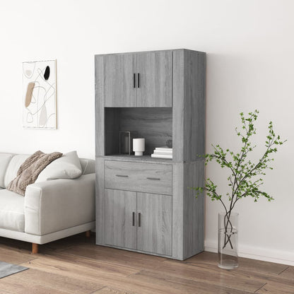 Skříň Highboard Kompozitní Dřevo