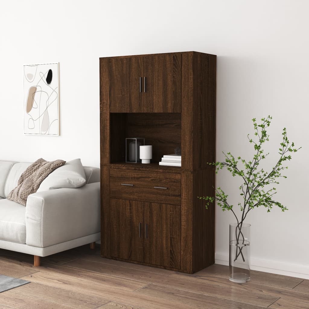 Skříň Highboard Kompozitní Dřevo