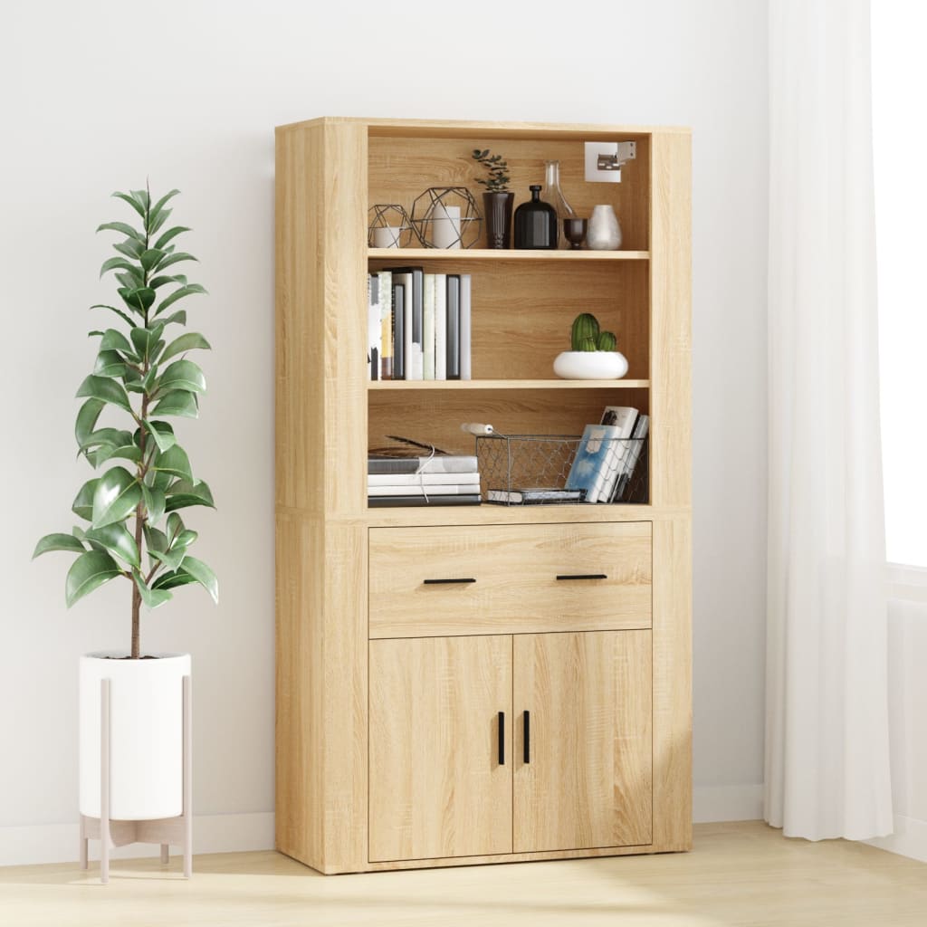 Skříň Highboard Kompozitní Dřevo