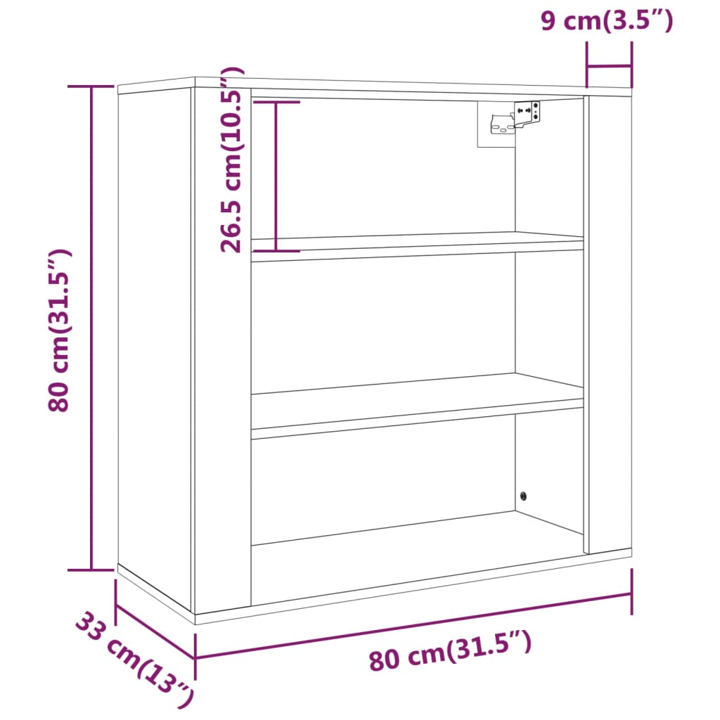 Skříň Highboard Kompozitní Dřevo