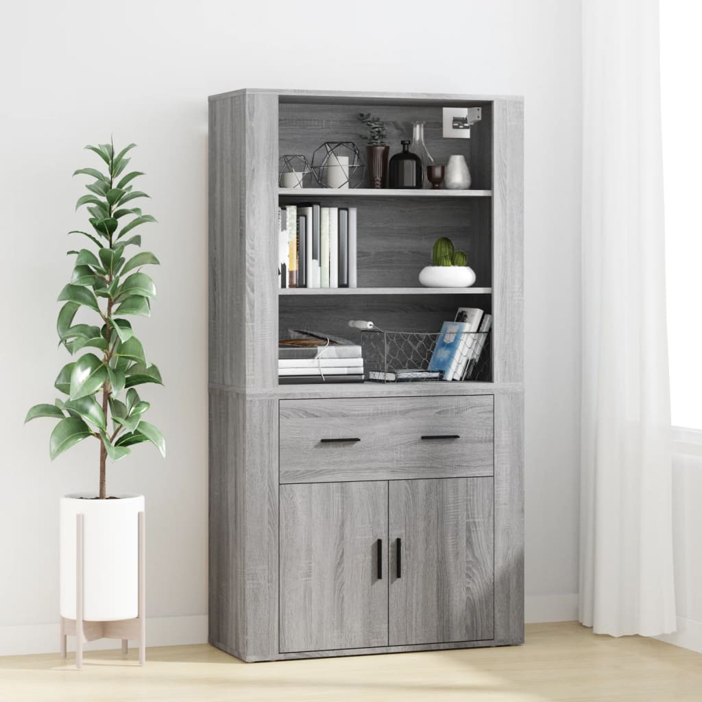 Skříň Highboard Kompozitní Dřevo