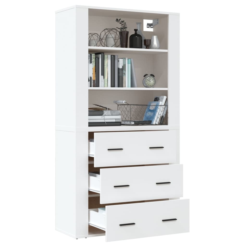 Skříň Highboard Kompozitní Dřevo
